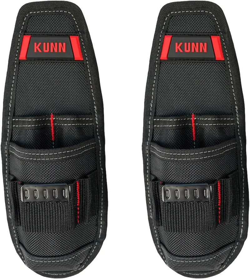 KUNN Construction Tool Holder Small Electrician's Tool Pouch for Tool Belt by GreenHaven Gardens