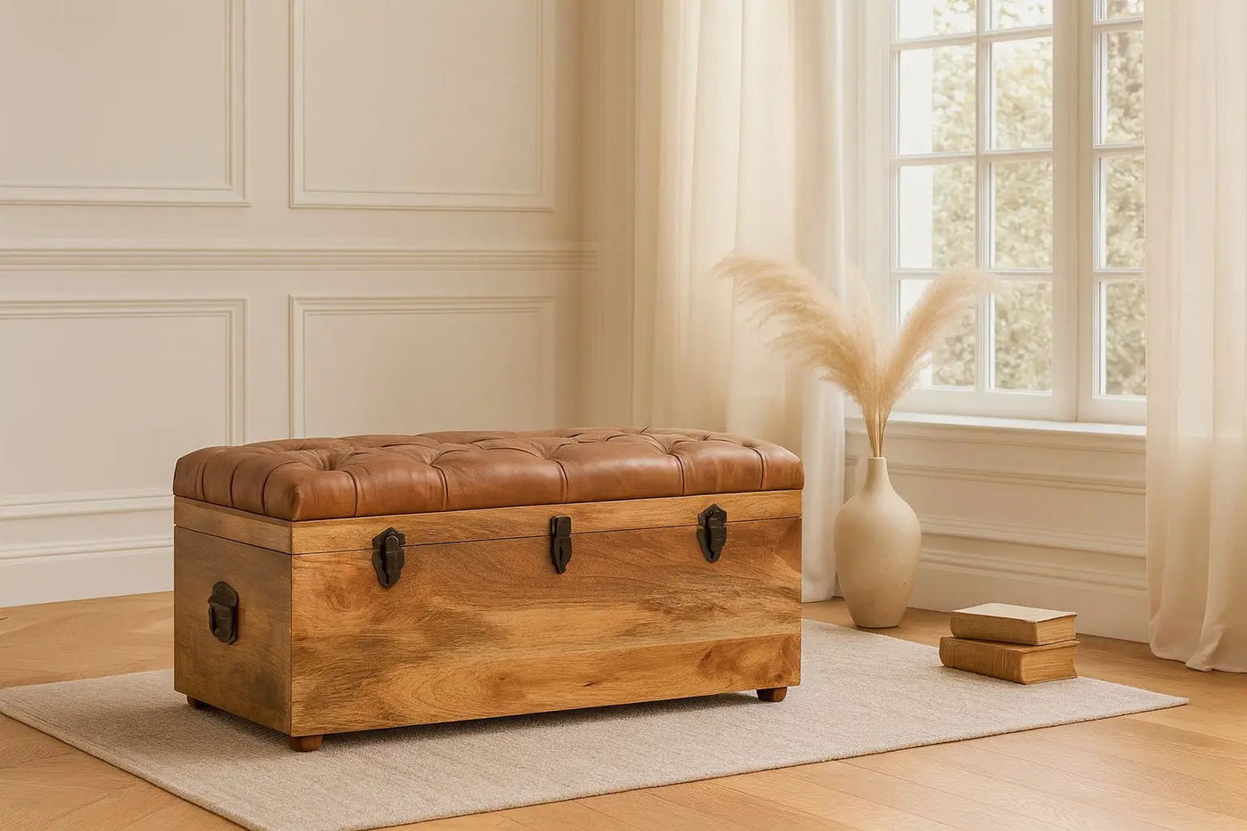 Buffalo - Storage Trunk by Unique Piece Furniture