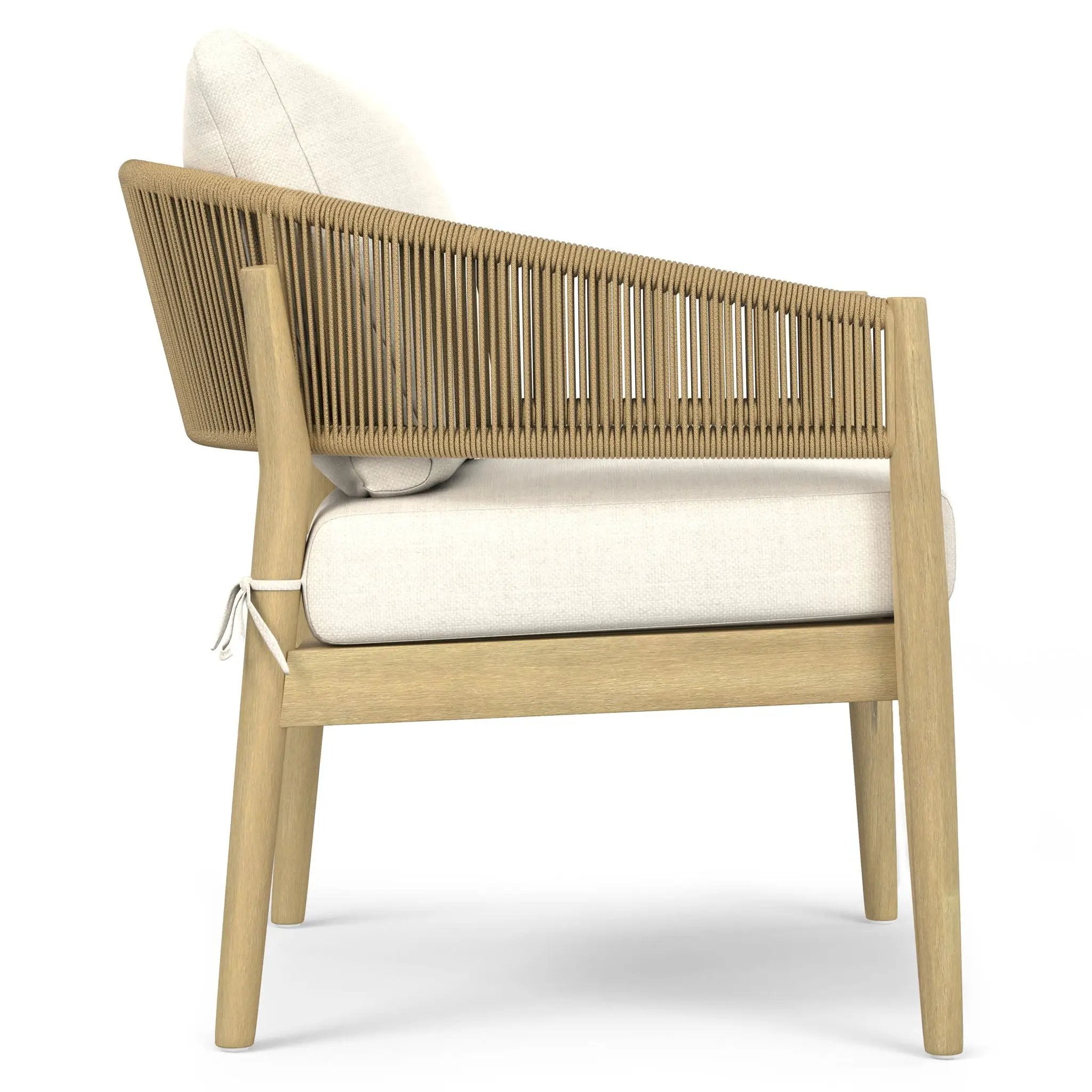 Bayshore - Outdoor Conversation Chair (Set of 2) - Natural by Unique Piece Furniture