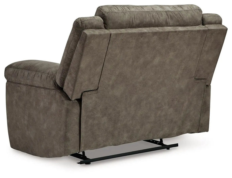 Laresview - Zero Wall Wide Seat Recliner - Fossil by Unique Piece Furniture