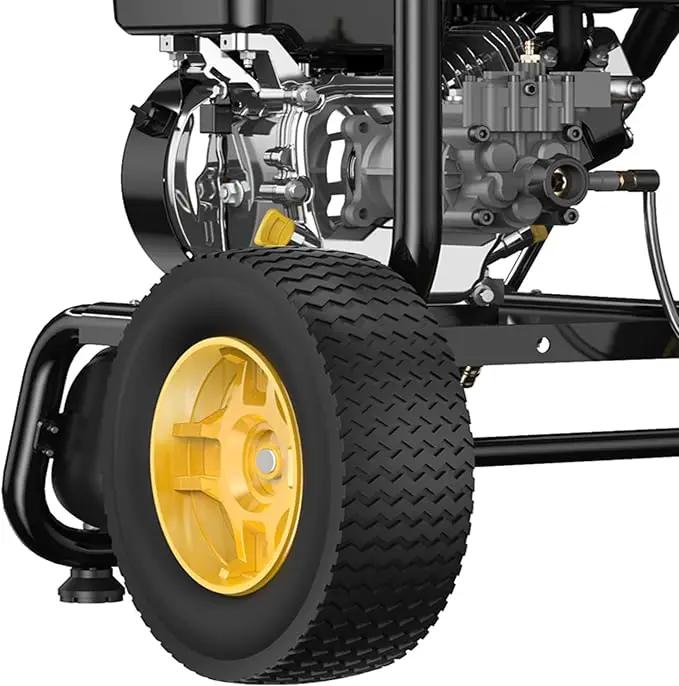 Heavy-Duty Gas Pressure Washer, 3500Psi at 2.6Gpm Power Washer,Portable, 30feet Pressure Hose,Industrial Style,Axial Cam Pump, for Siding, Driveway, House, Car, RV, Paint Preparation etc by GreenHaven Gardens
