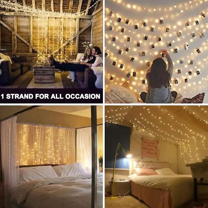 Decute 800 LED 272FT Christmas String Lights - 8 Modes with Timer Function, Waterproof Fairy Lights for Christmas Tree, Party, Wedding, Yard, Garden, Indoor/Outdoor Decorations, Warm White by GreenHaven Gardens