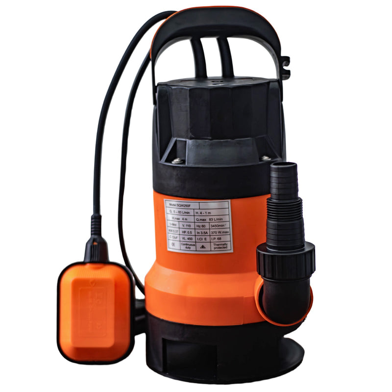 Submersible Pump with Auto Float Switch by HouseOfZazla