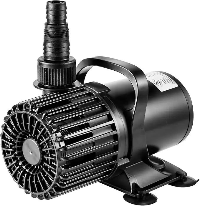 VIVOSUN 5300 GPH Submersible Water Pump, 310W Pond Pump, Ultra Quiet Aquarium Pump with 20FT. Lift Height for Pond Waterfall, Fish Tank, Statuary, or Hydroponics by GreenHaven Gardens