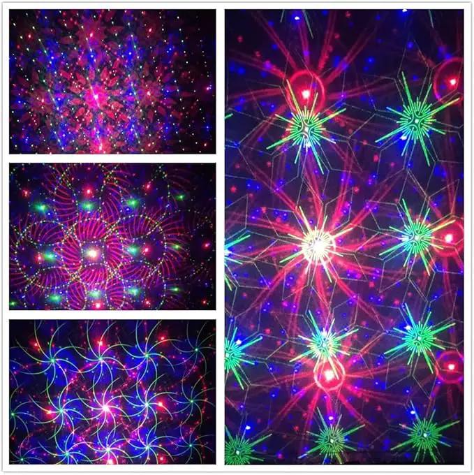 LedMall Mini House RGB Firefly with 32 Patterns Garden Laser Lights Projector by GreenHaven Gardens
