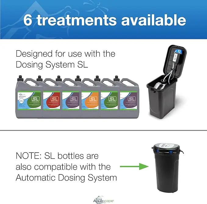 Aquascape Clean Pond Water Treatment for Dosing System SL, 96092 by GreenHaven Gardens