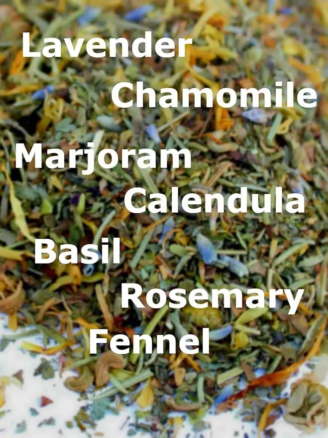 Nesting Herbs for Backyard Chickens 8 pounds - Scent of Spring - Keep Laying Hens Happy, Healthy and Relaxed by GreenHaven Gardens
