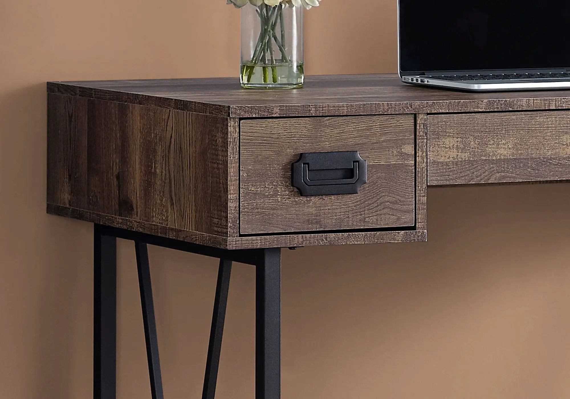 Computer Desk For Home Office, Laptop, Storage Drawers, Transitional by Unique Piece Furniture