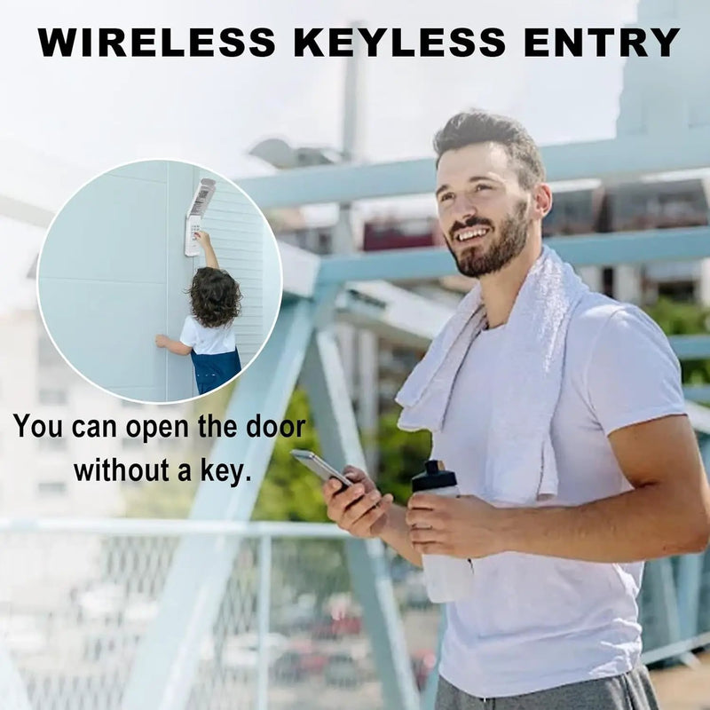 Garage Door Opener Keypad Compatible with Liftmaster Chamberlain Craftsman Garage Door Opener with Produced Since 1993 Purple,Red,Orange,Green,Yellow Learn Button 315/390 MHZ - White by GreenHaven Gardens