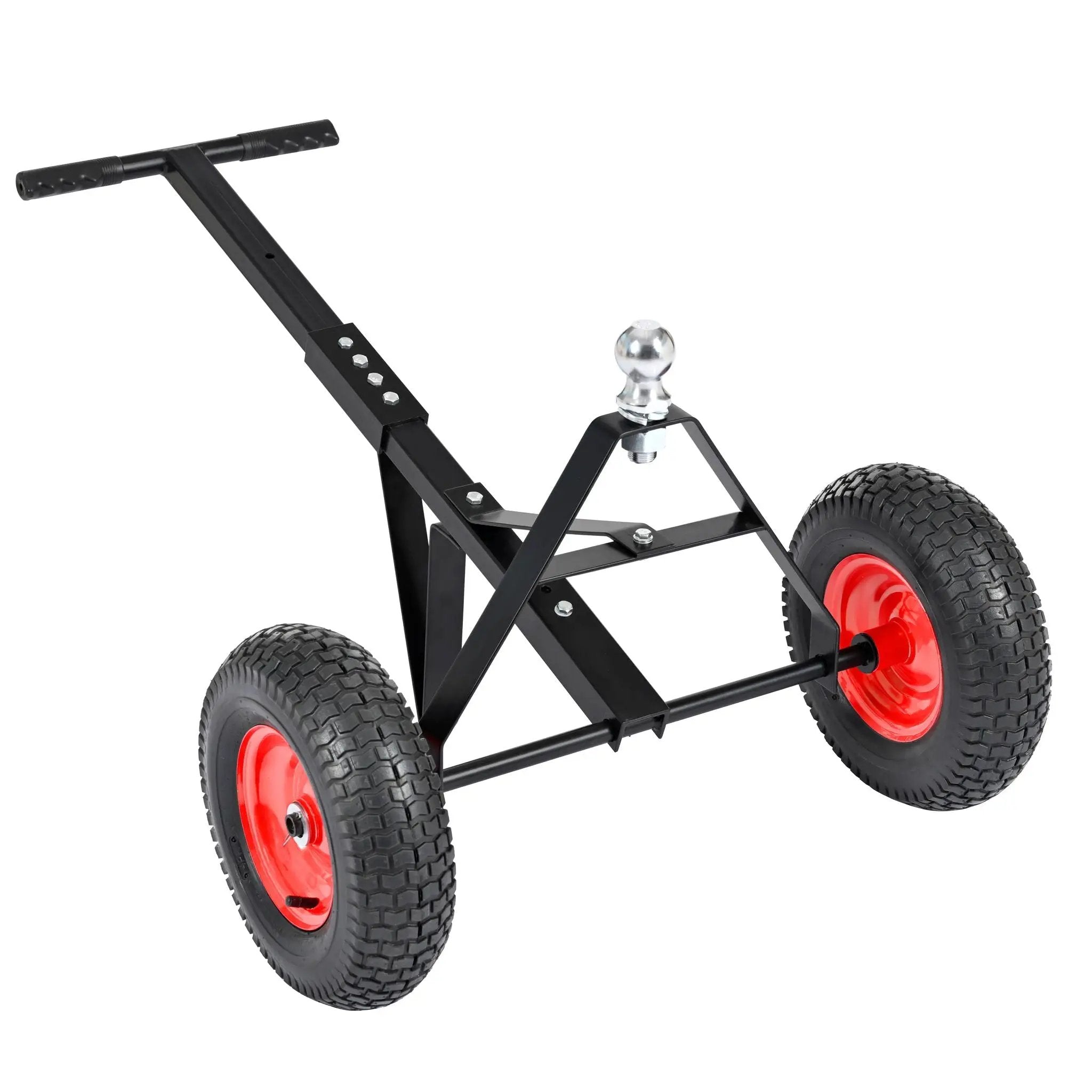 Heavy Duty Trailer Dolly With 2" Ball 1000 Lb Capacity For Easy Mobility - Black by HouseOfZazla