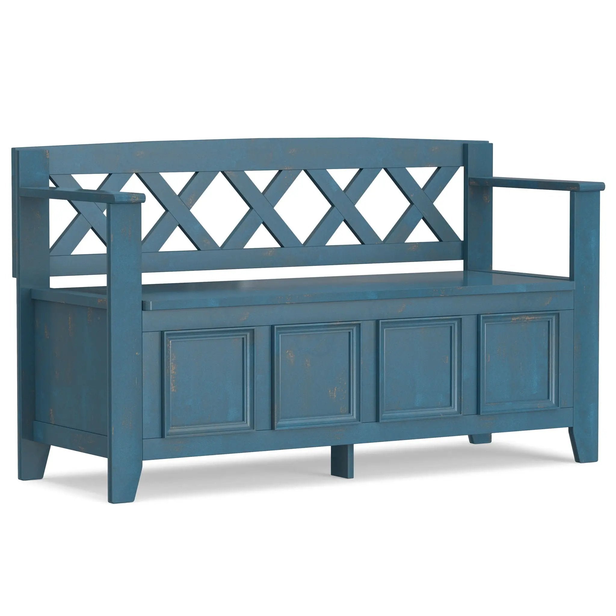 Amherst - Handcrafted Entryway Storage Bench by Unique Piece Furniture