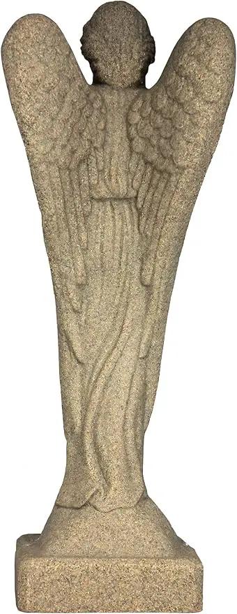 EMSCO Group 2260-1AZ Morning Angel Statue – Natural Sandstone Appearance – Made of Resin – Lightweight – 29” Height by GreenHaven Gardens