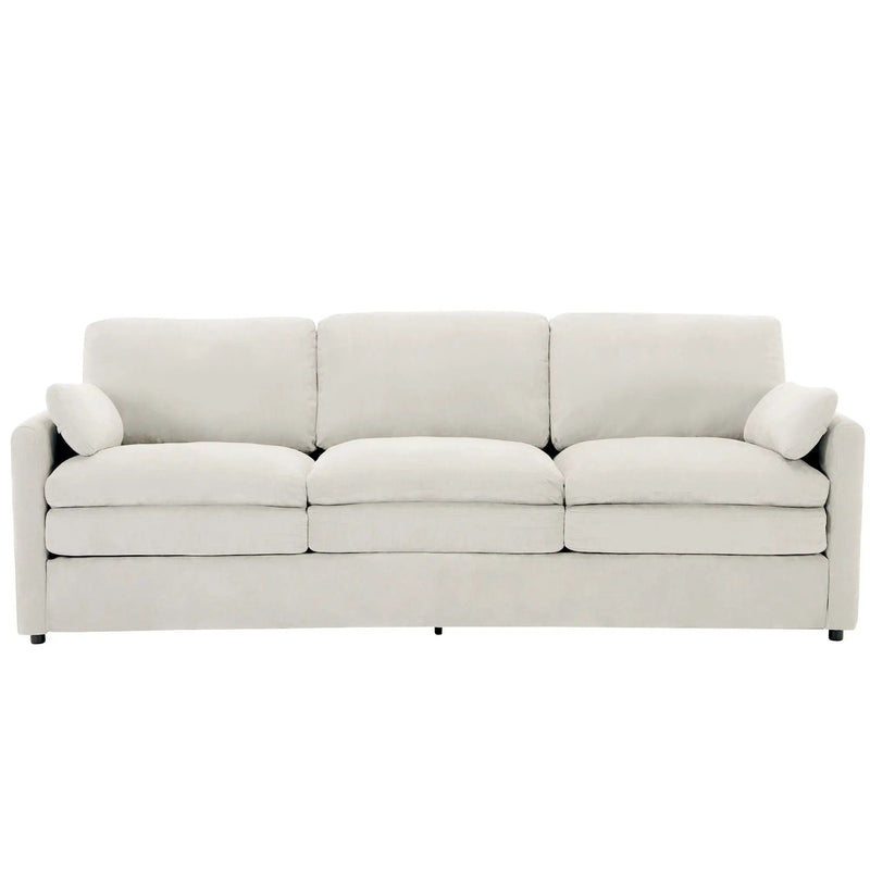 Cozy Upholstered 3 Seater Sofa Cushion For Living Room by HouseOfZazla