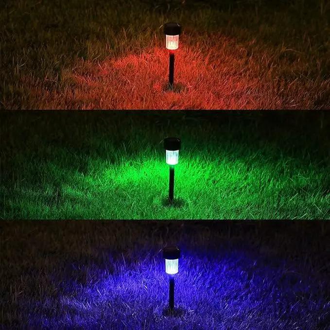 MAGGIFT 12 Pcs Solar Pathway Lights Solar Powered Lights, Outdoor Change Color Automatically Solar Landscape Lights for Lawn, Patio, Yard, Walkway, Deck, Driveway and Garden, RGB Color Changing by GreenHaven Gardens
