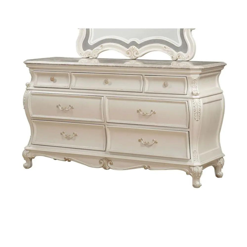 Chantelle - Dresser w/Granite Top by Unique Piece Furniture
