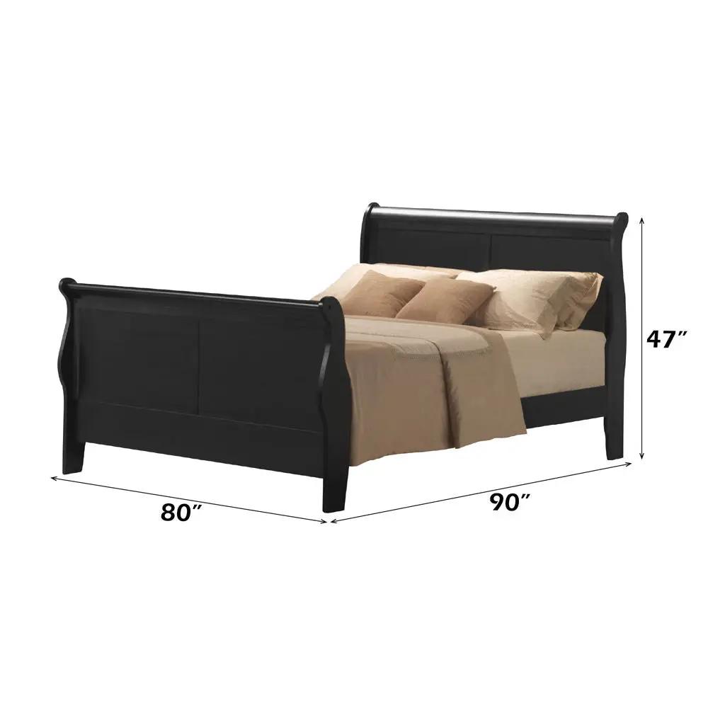 Louis Philippe III - Bed (FB 34"H) by Unique Piece Furniture