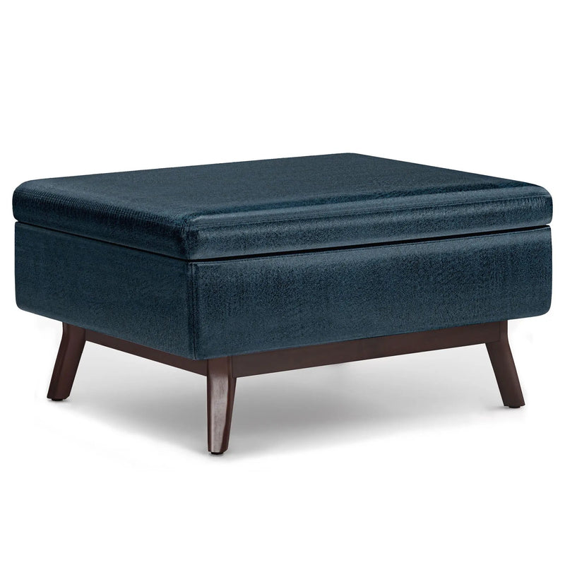 Owen - Upholstered Rectangular Storage Ottoman by HouseOfZazla