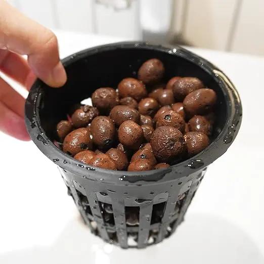 Leca Expanded Clay Pebbles 1LBS Grow Media for Indoor Plants Hydroponic Growing Gardening System Supplies … by GreenHaven Gardens