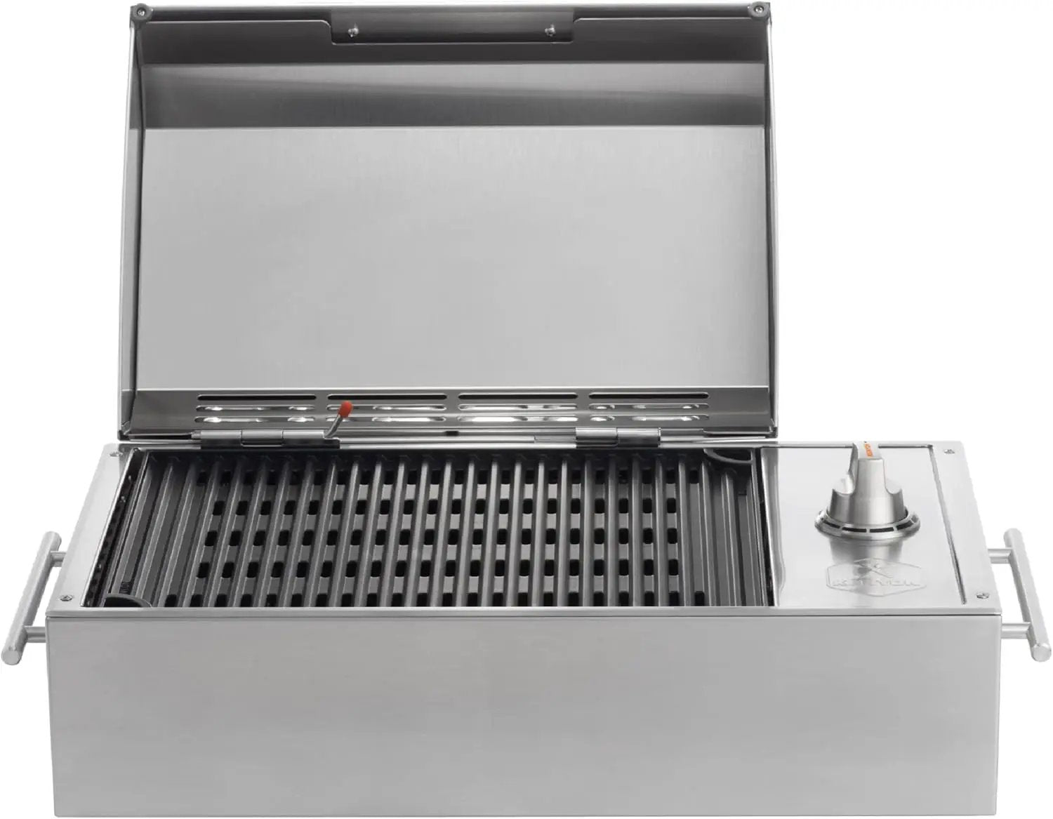 Kenyon B70200 City Grill, Portable Grill, Stainless Steel, Single Burner, Knob Control, Faceted Lid, UL Approved For Use Indoors And Outdoors, Flame-Free, 120V by GreenHaven Gardens
