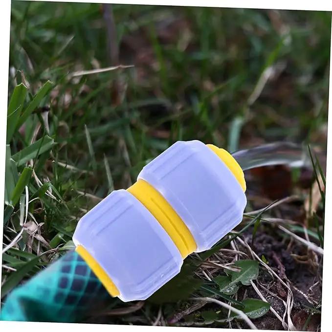 4pcs Barb Hose Fittings Garden Quick Connect Irrigations Thread Fittings Zero g Hose Caps and Plugs G -g 1/2 Inch Hose Repair Garden Kit Quick Loading Decorations Abs by GreenHaven Gardens