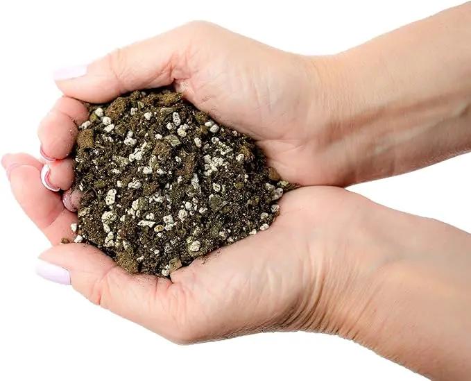 Organic Moisture Control Potting Mix - Absorbs 33% More Water Than Basic Potting Soil - 20 Quart by GreenHaven Gardens