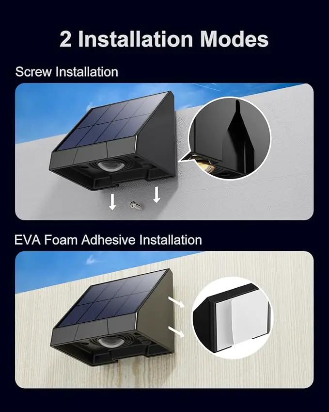 16 Pack Decorative Solar Powered Fence Lights Outdoor Waterproof with Warm White LED Spot Lens, for Outside Wall, Deck, Patio, Yard, Rail, Garage, Pool, Designed for Enhanced Security, Easy Install by GreenHaven Gardens