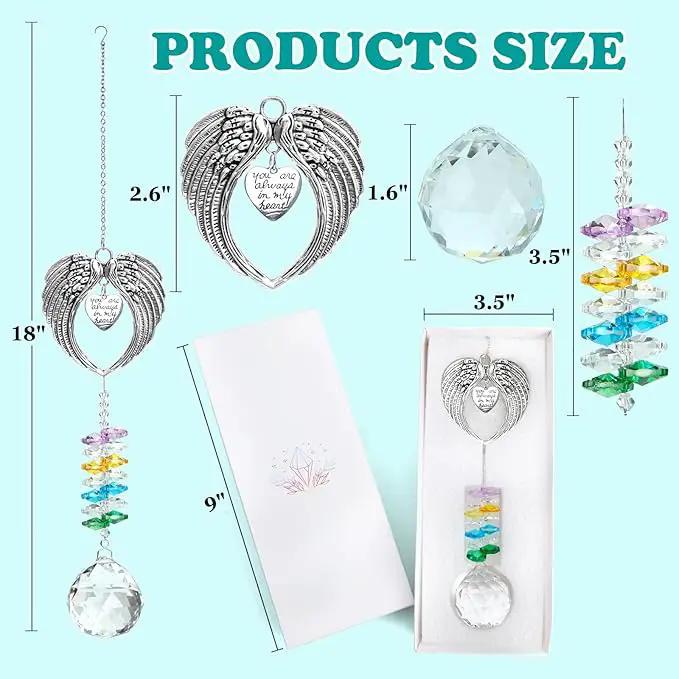 Sympathy Gifts for Loss of Loved One Crystal Suncatcher Sympathy Rainbow Bereavement Grief Memorial Gifts Ideas for Loss of Mom Dad Friend Child Cat Dog Pet by GreenHaven Gardens