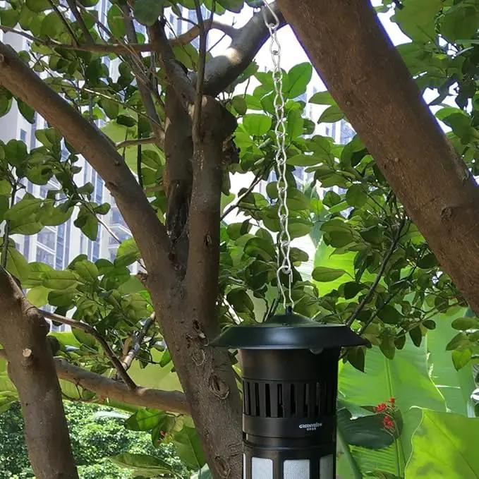 10 Pack 9.5 Inch Silver Hanging Chains for Hanging Bird Feeders, Bird Houses, Planters, Baskets, Birdbaths, Lanterns, Wind Chimes, Billboards, Signs and Ornaments by GreenHaven Gardens