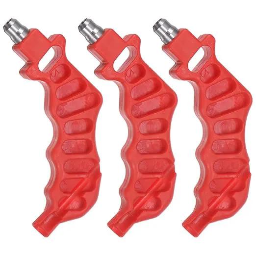 HARFINGTON 3Pcs 2-in-One Drip Irrigation Tubing Hole Punch 8mm for 1/4 Inch Fitting and Emitter Insertion Drip Tube Hole Punch Fitting Insertion Tools for Laying Branch Drip Pipes, Red by GreenHaven Gardens