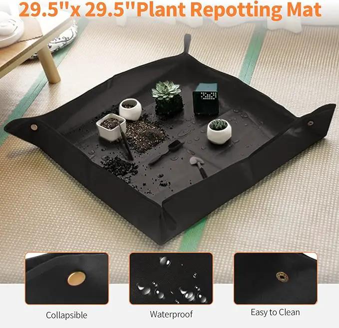 Bonsai Tree Kit, 20 Pcs Gardening Succulent Tools Set, Bonsai Tool Kit Include 262 Feet Bonsai Wire, 29.5"x29.5" Plant Repotting Mat, Bonsai Scissors, Pruning Shears, Unique Gift for Indoor Gardening by GreenHaven Gardens