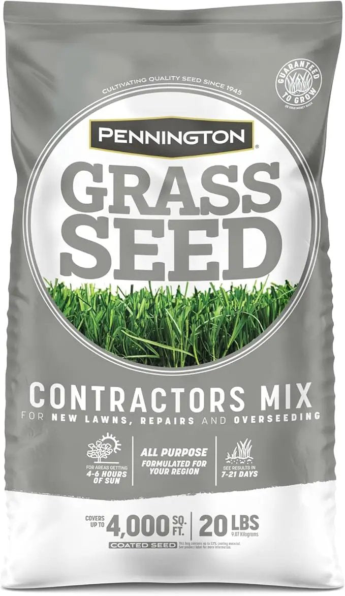 Pennington Contractors Grass Seed Mix Central 20 lb by GreenHaven Gardens