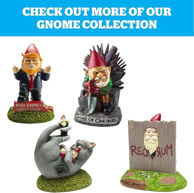BigMouth Inc Godzilla Garden Gnome Statue, Outdoor Lawn & Yard Monster Figurine Sculpture Decorations, Funny Housewarming Gag Gift by GreenHaven Gardens
