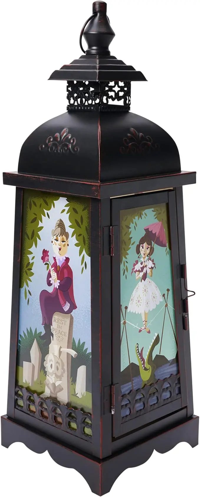 Spirit Halloween Disney The Haunted Mansion Lantern | Officially Licensed | Halloween Decor | Home Décor | Indoor Décor by GreenHaven Gardens