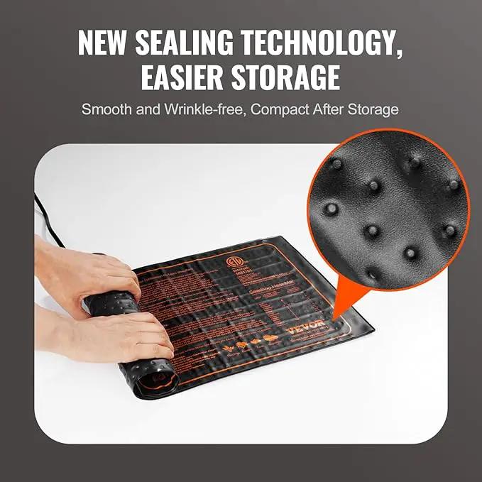 VEVOR 10"x 20.75" Seedling Heat Mat 1 Pack, MET-Certified, Waterproof, for Indoor Germination, Gardening, Hydroponics, Greenhouse Use by GreenHaven Gardens