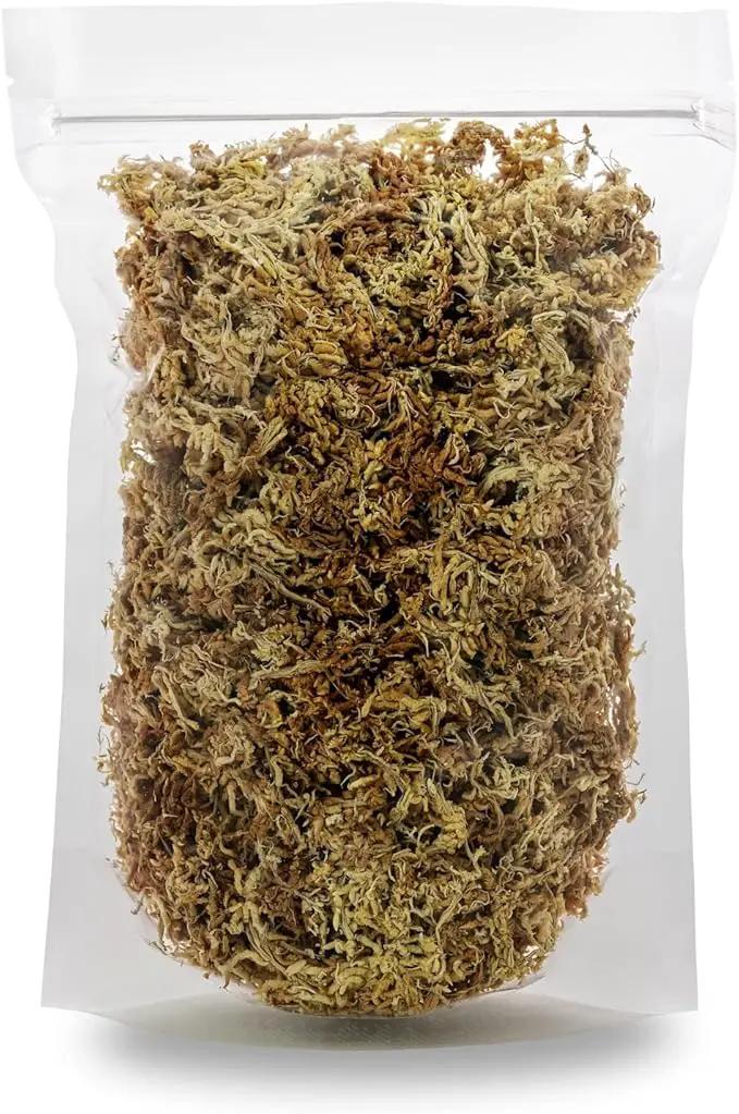Premium Grade Sphagnum Moss by Gardenera - Organic Hand Mixed New Zealand Long Fibered Sphagnum Moss Orchid - 2 Quart by GreenHaven Gardens