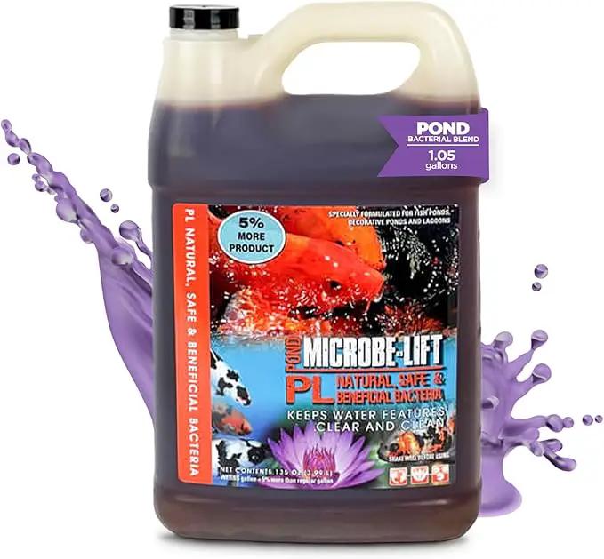 Webb's Water Gardens Microbe-Lift PL Beneficial Bacteria for Ponds and Water Features - Ideal for Wildlife and Aquatic Pets, 1.05 gallons by GreenHaven Gardens