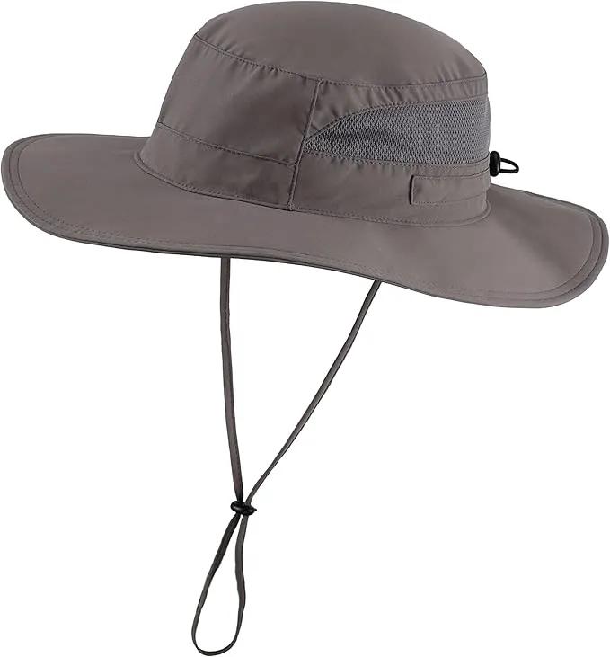 Connectyle Women's UPF 50+ Sun Hat UV Protection Wide Brim Bucket Hat Summer Beach Hats Fishing Hiking Outdoor Safari Hats by GreenHaven Gardens