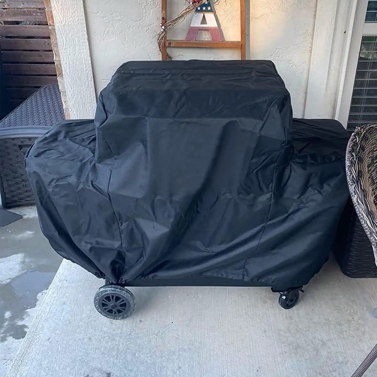 Grill Cover for Pit Boss 2-Burner Ultimate Lift-Off Griddle Grill PB2BGD2, Outdoor Grill Cover for Pit Boss Sierra Griddle 2B Ultimate Griddle, Waterproof UV Resistant Pit Boss Cover by GreenHaven Gardens