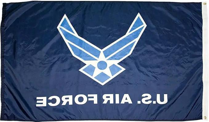 FlagSource Air Force Wings Nylon Military Flag, Made in USA, 3x5' by GreenHaven Gardens