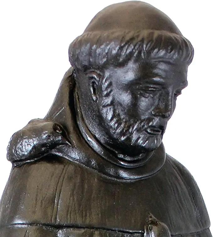 Emsco Group 92230 29" Saint Francis Garden Statue, Bronze by GreenHaven Gardens