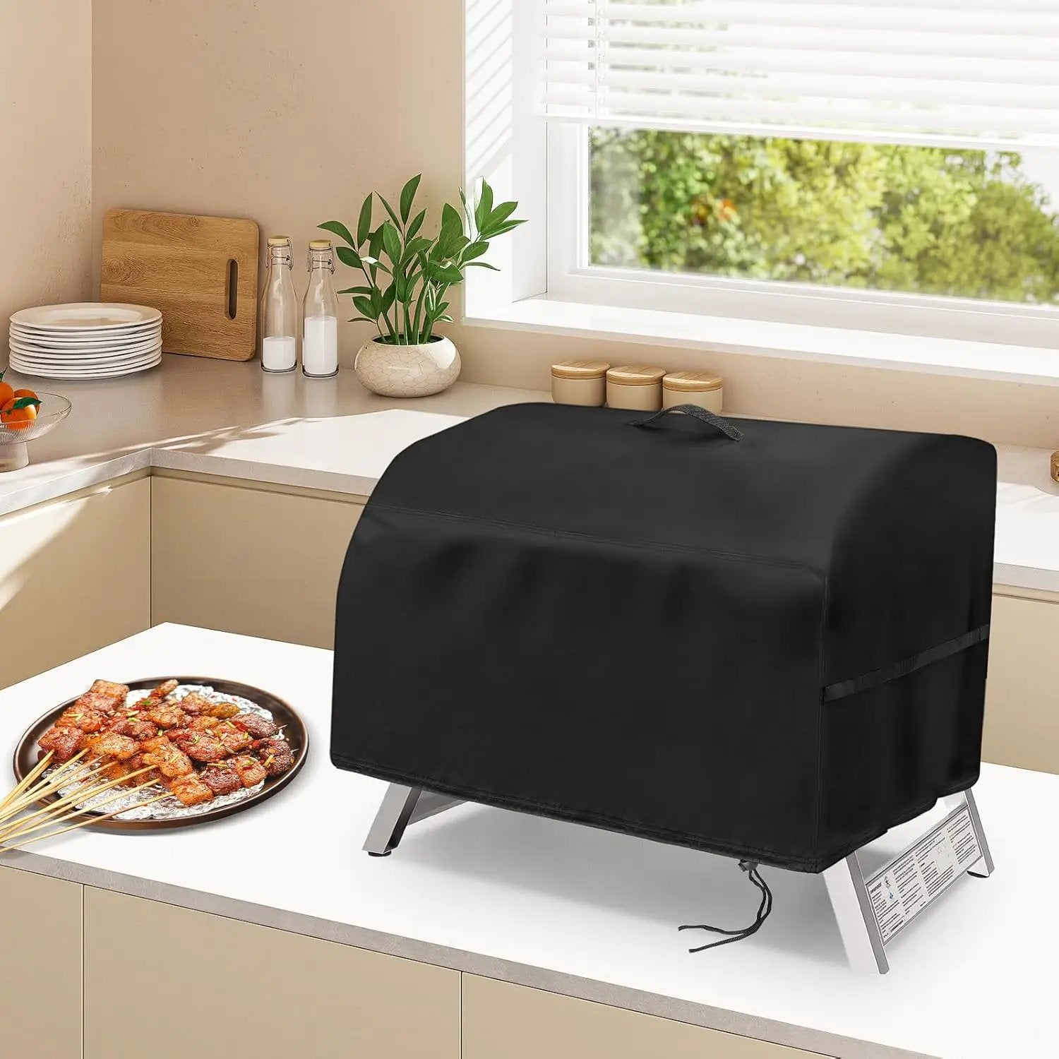 Grill Cover for Z Grills Cruiser 200a Portable Pellet Grill,Waterproof Small Tabletop BBQ Grill Covers - 25 x 20 x 13 Inch by GreenHaven Gardens