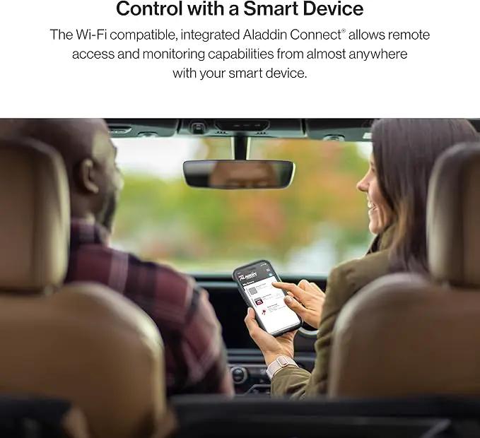 Genie Aladdin Connect Smartphone Garage Door Opener – Monitor, Open & Close Your Garage Door from Anywhere Using Your iPhone or Android Device by GreenHaven Gardens