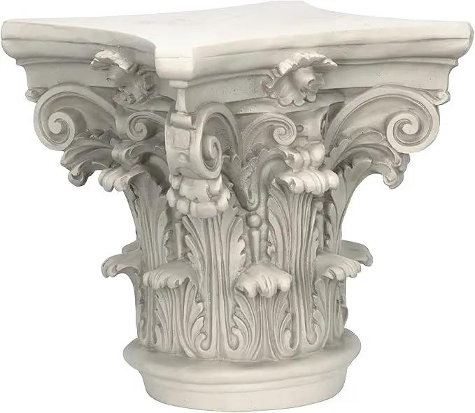 Design Toscano The Corinthian Pillar, Capital Small by GreenHaven Gardens