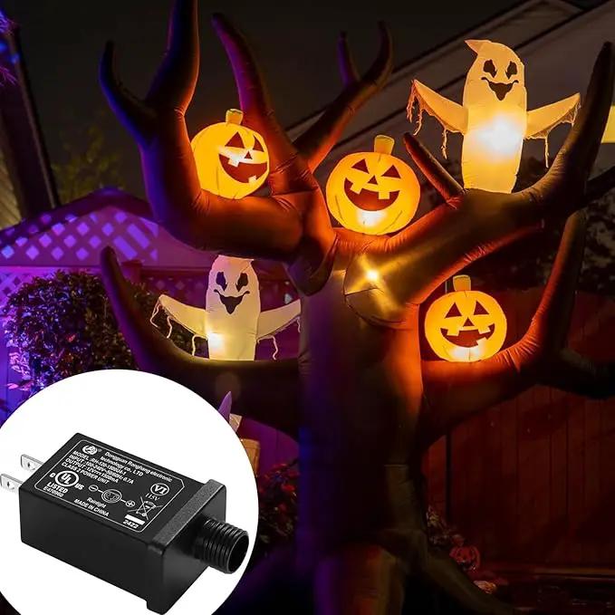 Replacement Yard Inflatable Adapter Power Supply Adaptor - 12V 1.5A 1Pcs - Inflatable Plug Replacement Class 2 Power Supply - for Halloween Yard Blow Up Decorations by GreenHaven Gardens