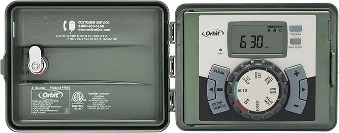 Orbit 57899 9-Station Outdoor Swing Panel Sprinkler System Timer by GreenHaven Gardens