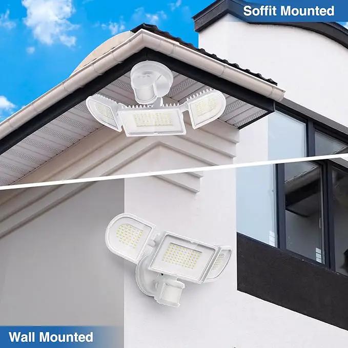 150W Motion Sensor Lights Outdoor for Outside, 15000LM LED Flood Lights Outdoor Wired Dusk to Dawn, Exterior Security Floodlight Fixture Waterproof IP65, Outdoor Lighting for House, Garage by GreenHaven Gardens