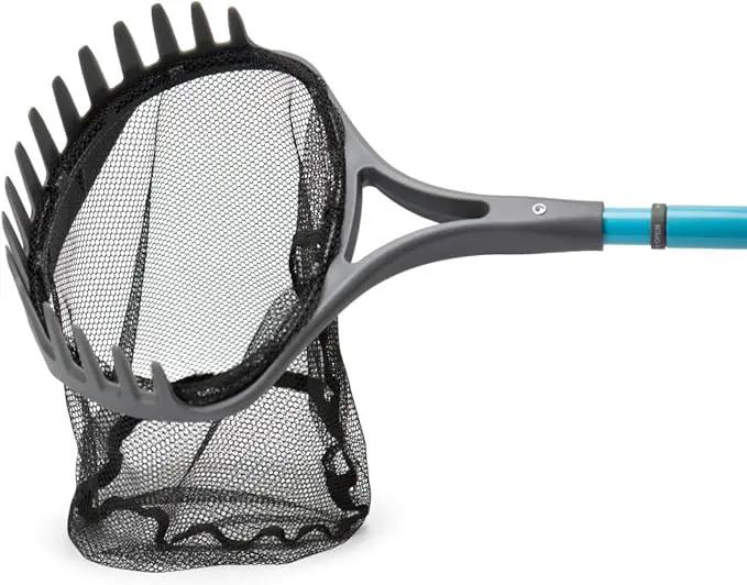 Aquascape 74004 Pond Shark Net Skimming, Maintenance and Water Garden Tool, Blue 60-inch by GreenHaven Gardens