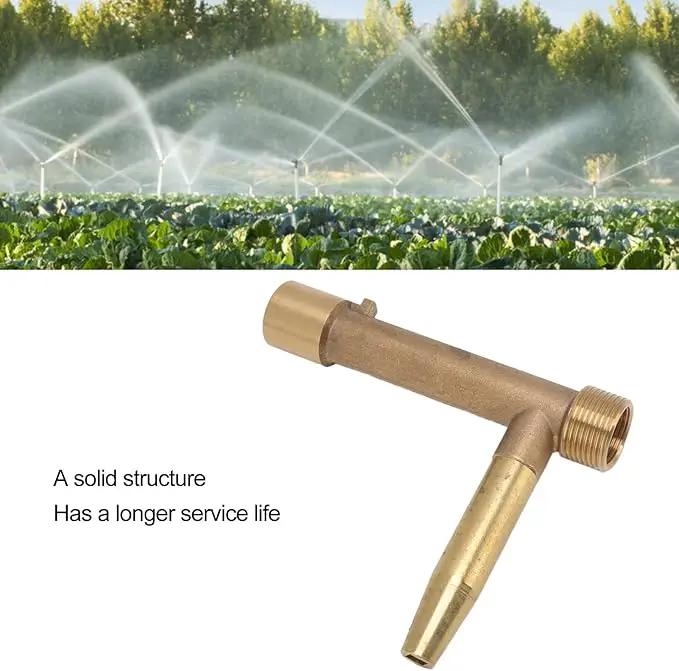 BORDSTRACT Quick Water Intake Valve Key, G1 Male Thread Brass Quick Coupler Valve Hose for Garden Underground Irrigation by GreenHaven Gardens