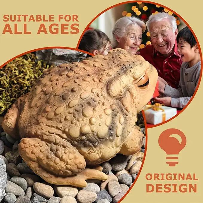 Sunthus Frog Toad Sculptures Garden Statues Yard Art Resin Decorations Outdoor Garden Decor by GreenHaven Gardens