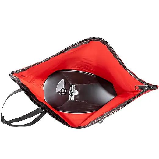 EarthWay 2750 25lb Nylon Bag Seeder/Spread with Comfortable Cross Shoulder Strap, Red with Accurate Placement with Side Spread Control and Spring Close Shutoff by GreenHaven Gardens